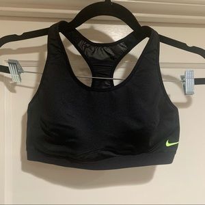 Nike Dri-Fit black sports bra